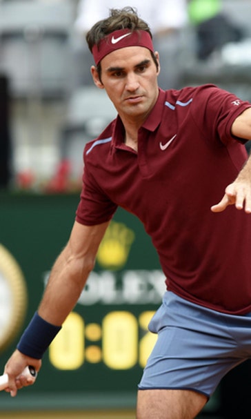 Federer not the least bit concerned after loss in Rome